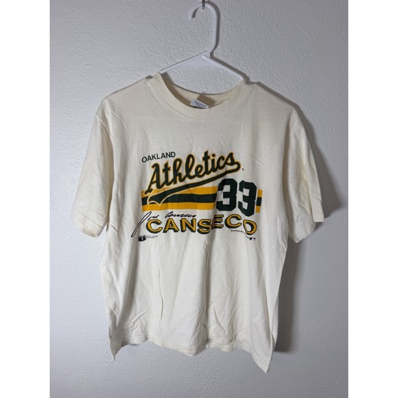 nutmeg mills Other - Vintage 1988 Jose Canseco Oakland A's Nutmeg Mills T Shirt Single Stitch Large